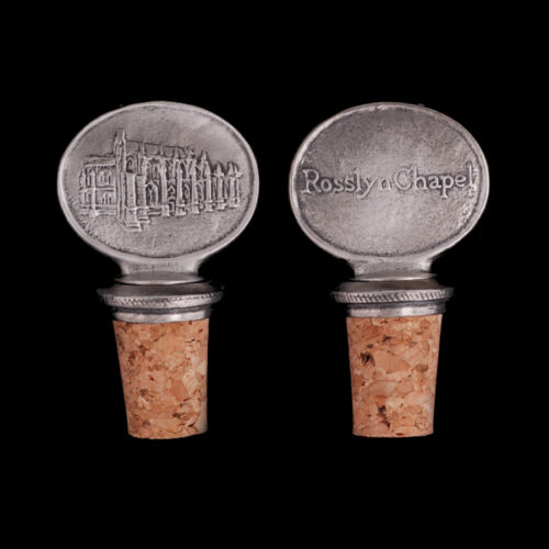 Rosslyn Chapel Pewter Bottle Stopper