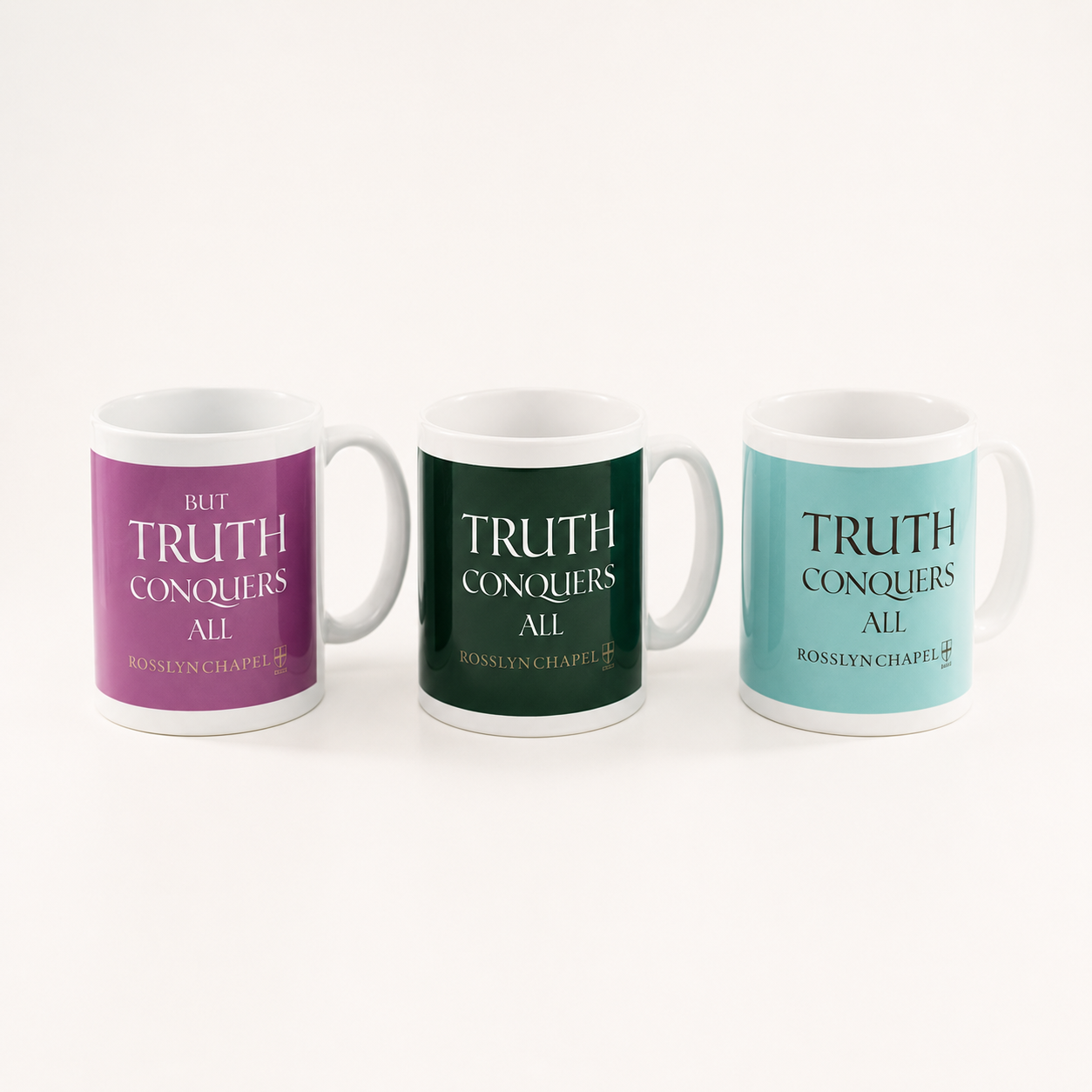 Truth Conquers All Mug (Teal)
