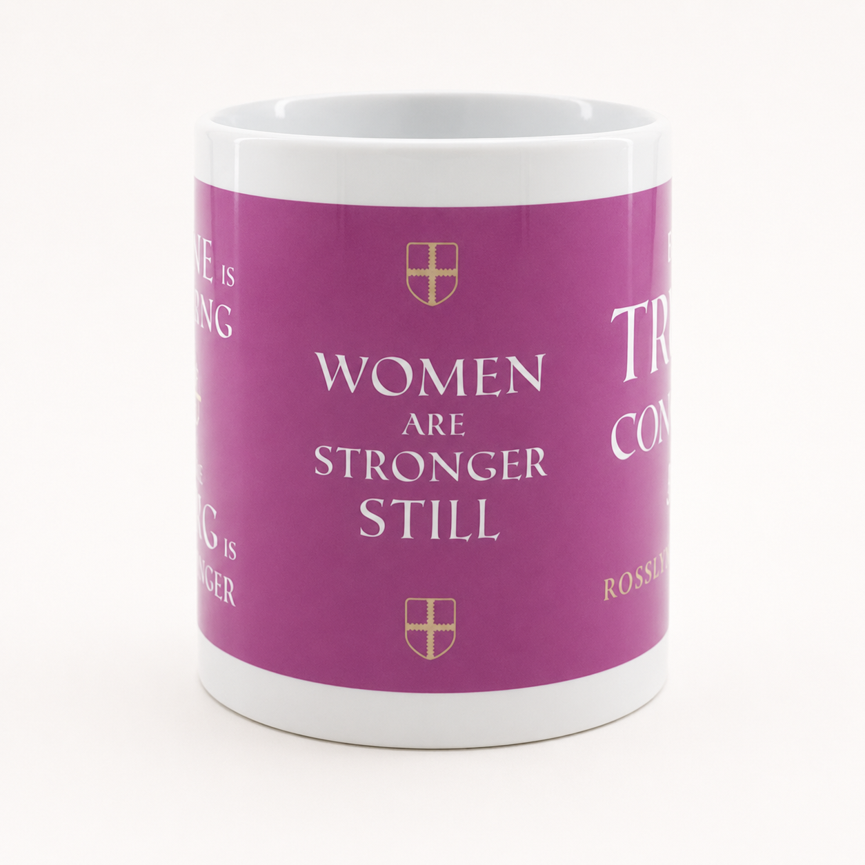 Truth Conquers All Mug (Pink)