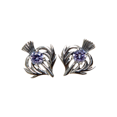 June Birthstone Scottish Thistle Earrings Toucan The Official June Birthstone Scottish Thistle Earrings Toucan