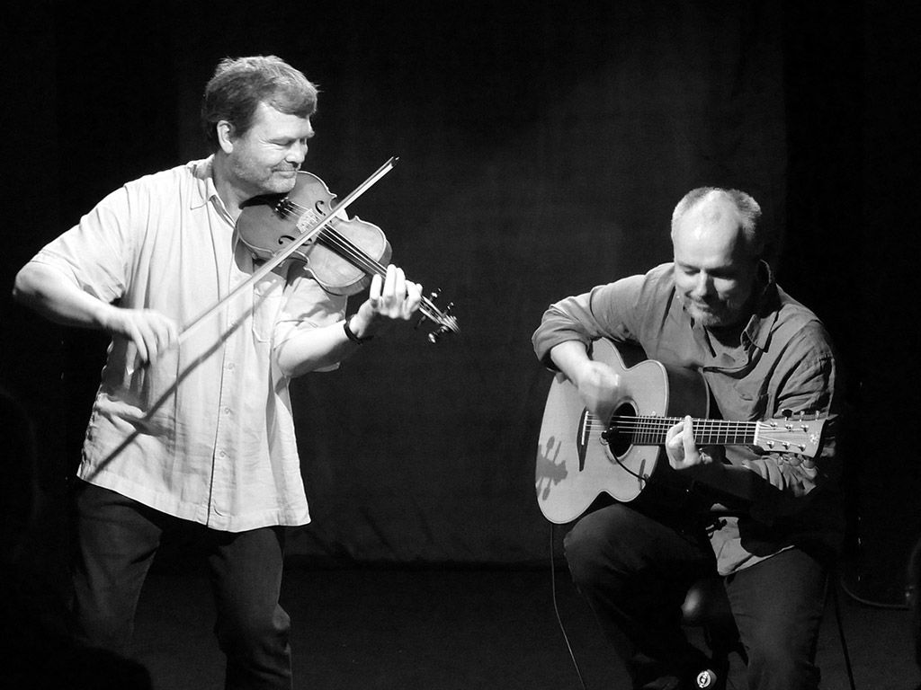 Stewart Hardy and Frank McLaughin : photo 2017 Swallow-Theatre