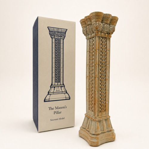 Large Master Mason Pillar