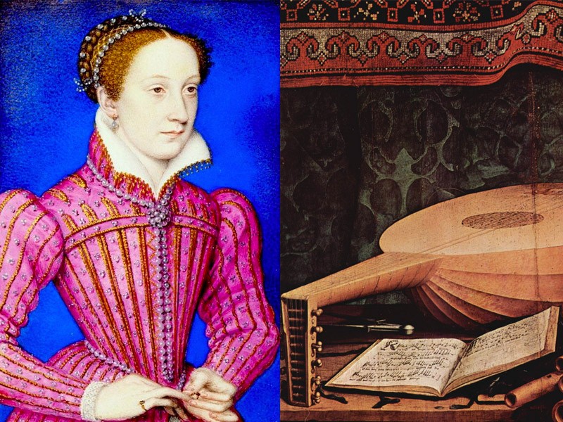 Mary Queen of Scots and medieval instruments