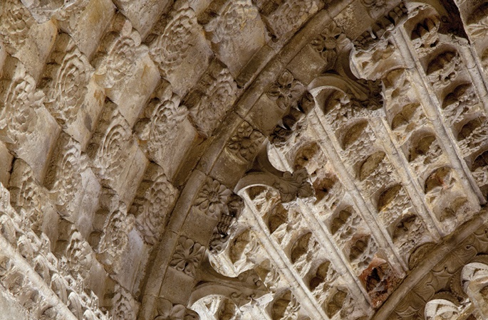 Chapel ceiling carvings, Rosslyn Chapel