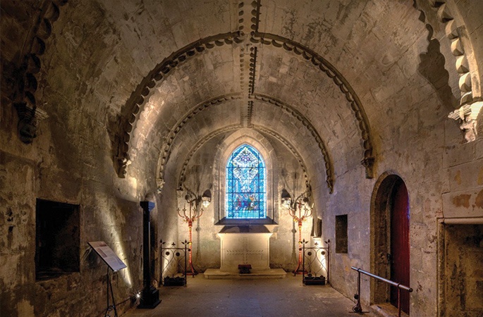 Rosslyn Chapel crypt