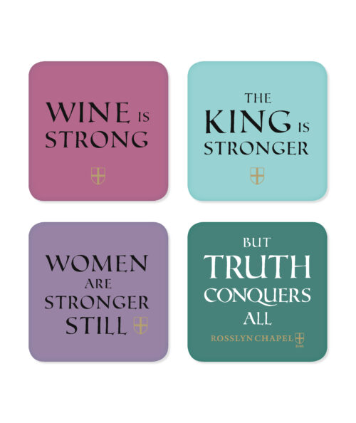 Truth Conquers All Coaster Set