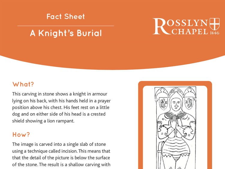 A Knight’s Burial fact sheet