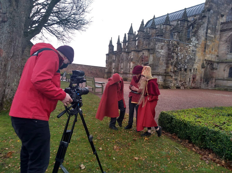 Junior Tour Guides feature - Rosslyn Chapel