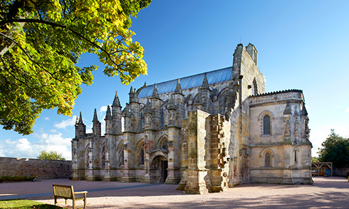 North side of Rosslyn Chapel