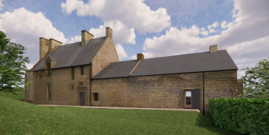 Castle project artists impression north view