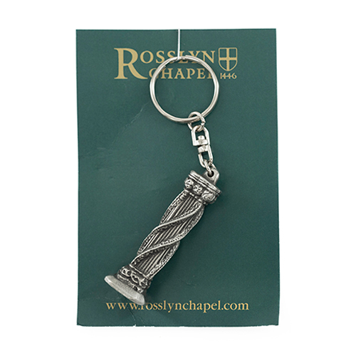 Apprentice Pillar Pewter Keyring
