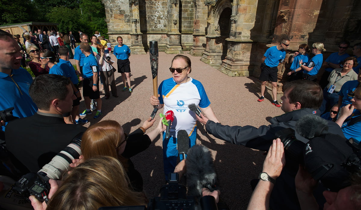 Press pack for Queen's Baton Relay 2014 at Rosslyn Chapel