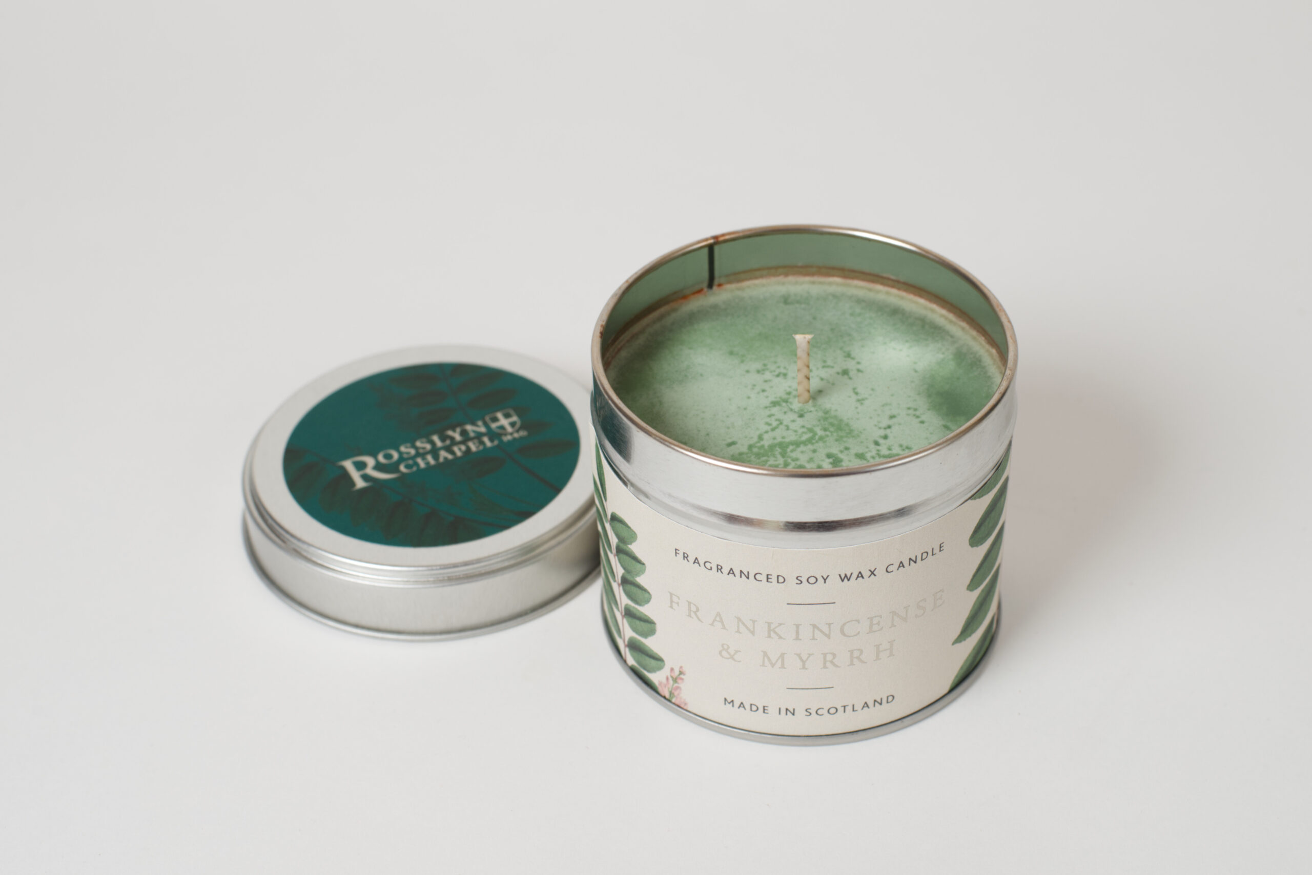 Frankincense & Myrrh Tin Candle