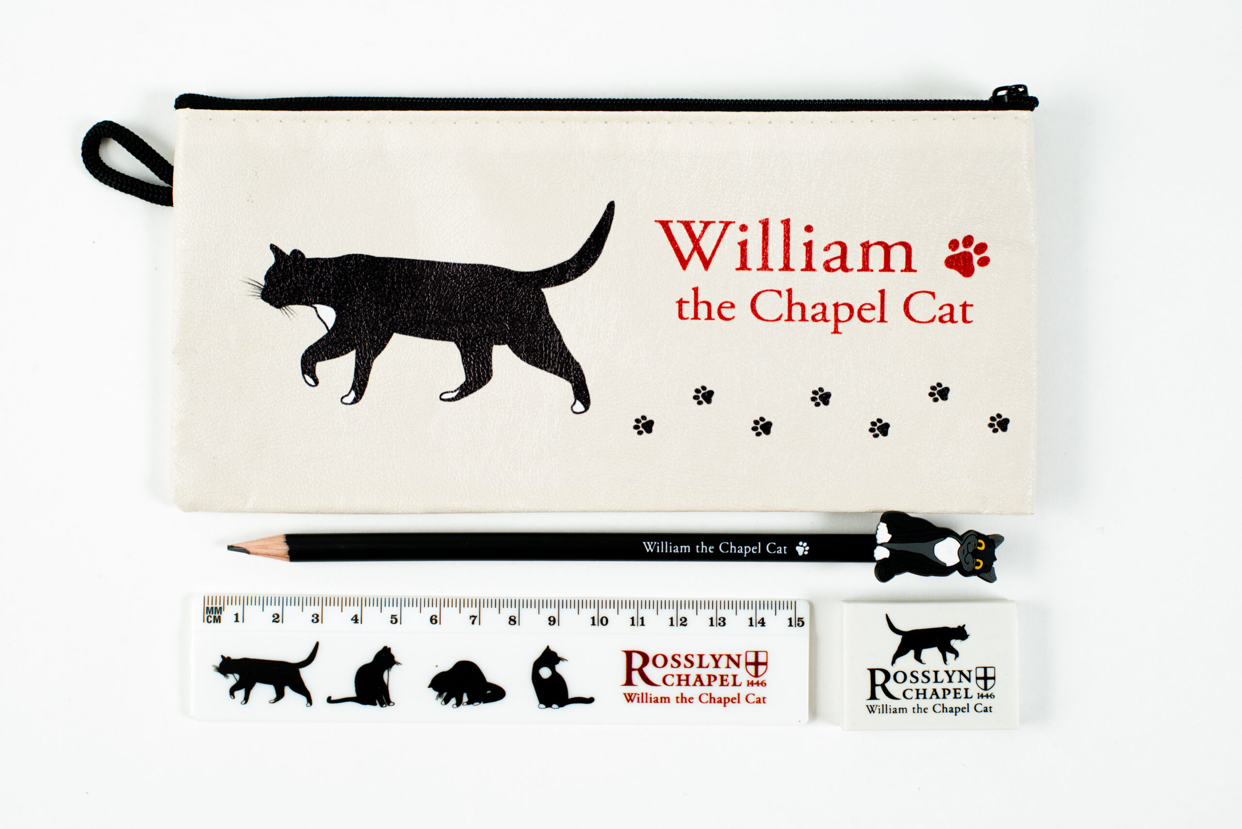 William the Chapel Cat Stationery Set
