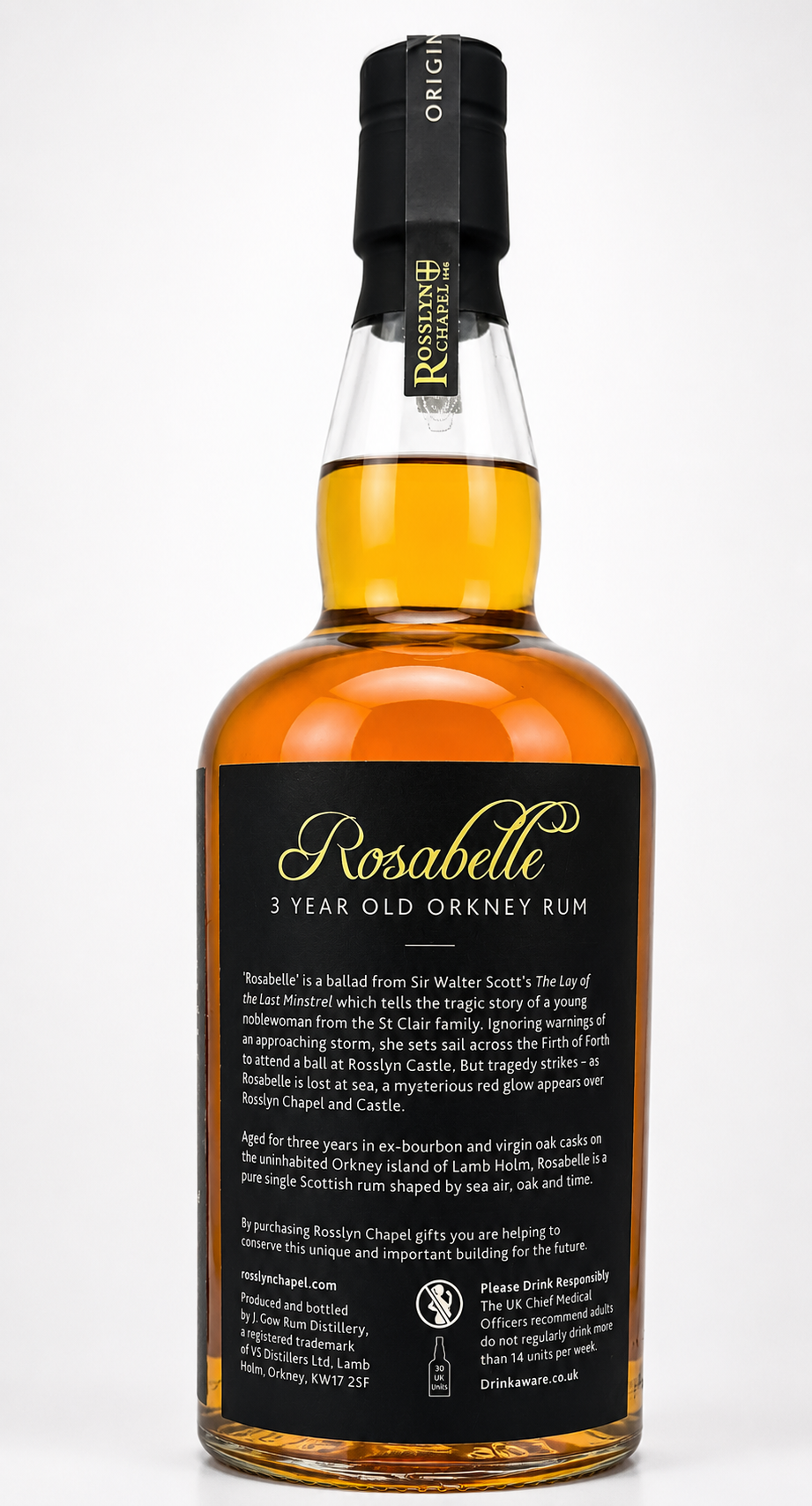 Rosabelle Orkney Rum 70cl