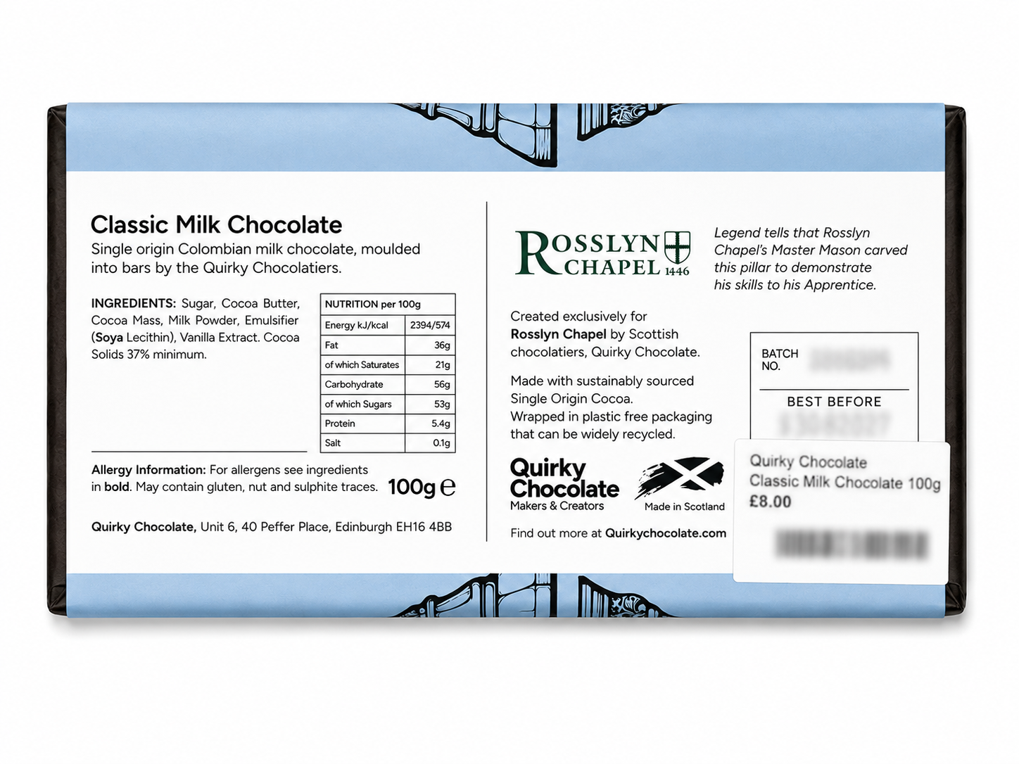 Classic Milk Chocolate (100g)