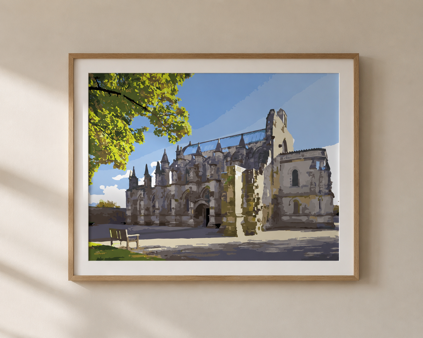 Rosslyn Chapel Paint by Numbers
