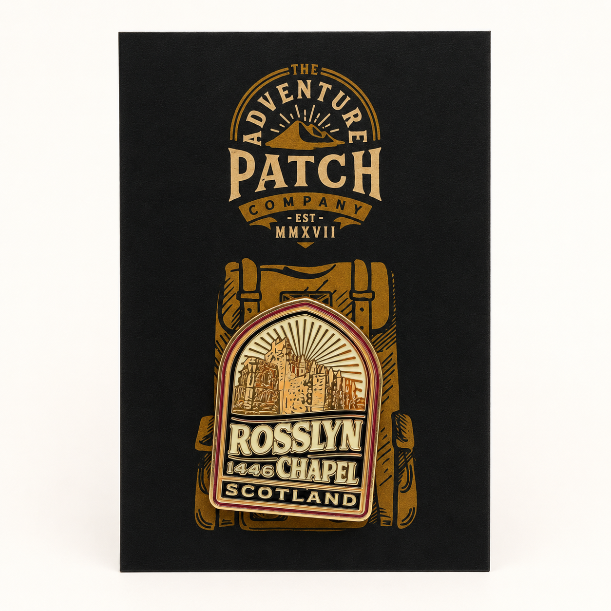 Rosslyn Chapel 'Vintage' Pin Badge