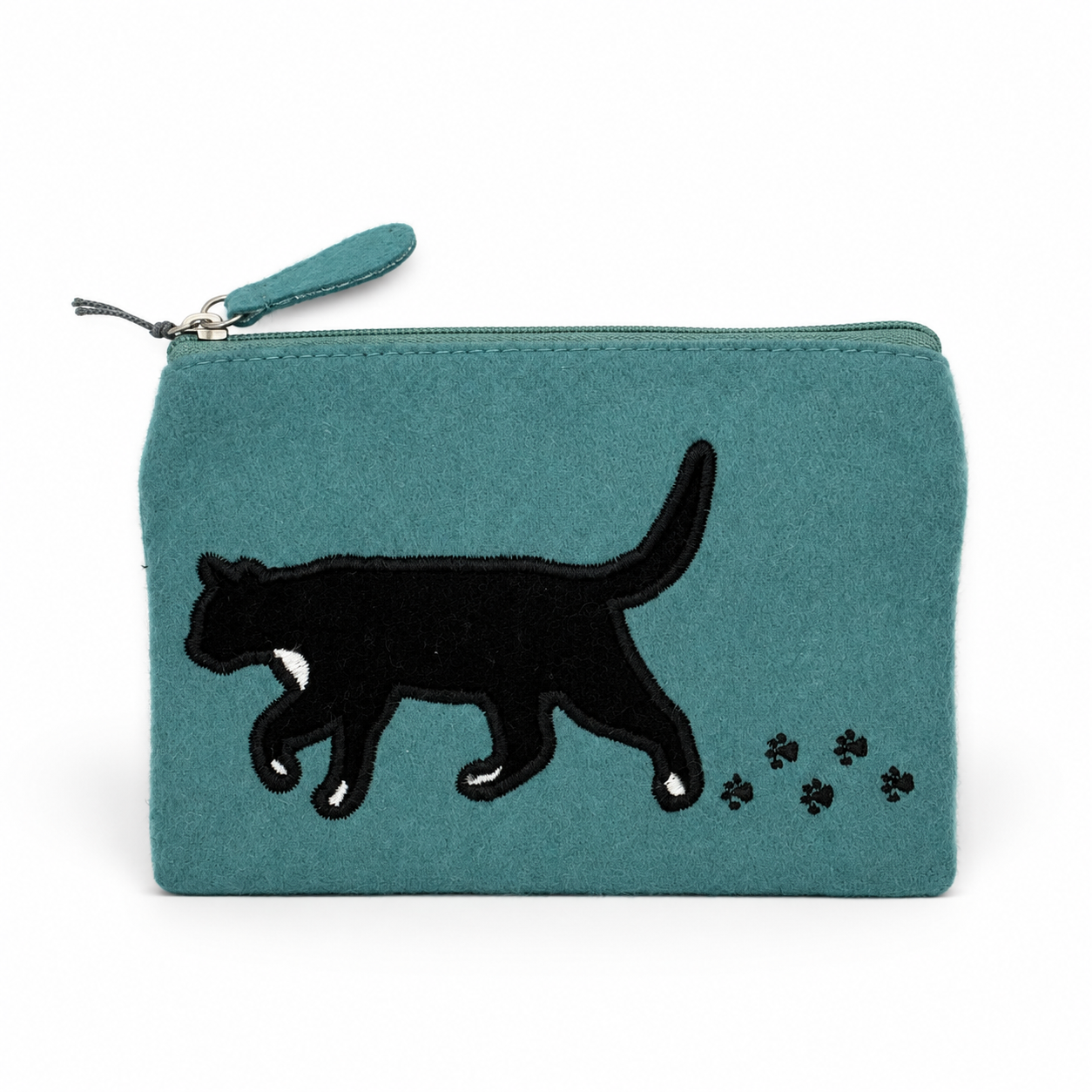 William the Chapel Cat Felt Purse