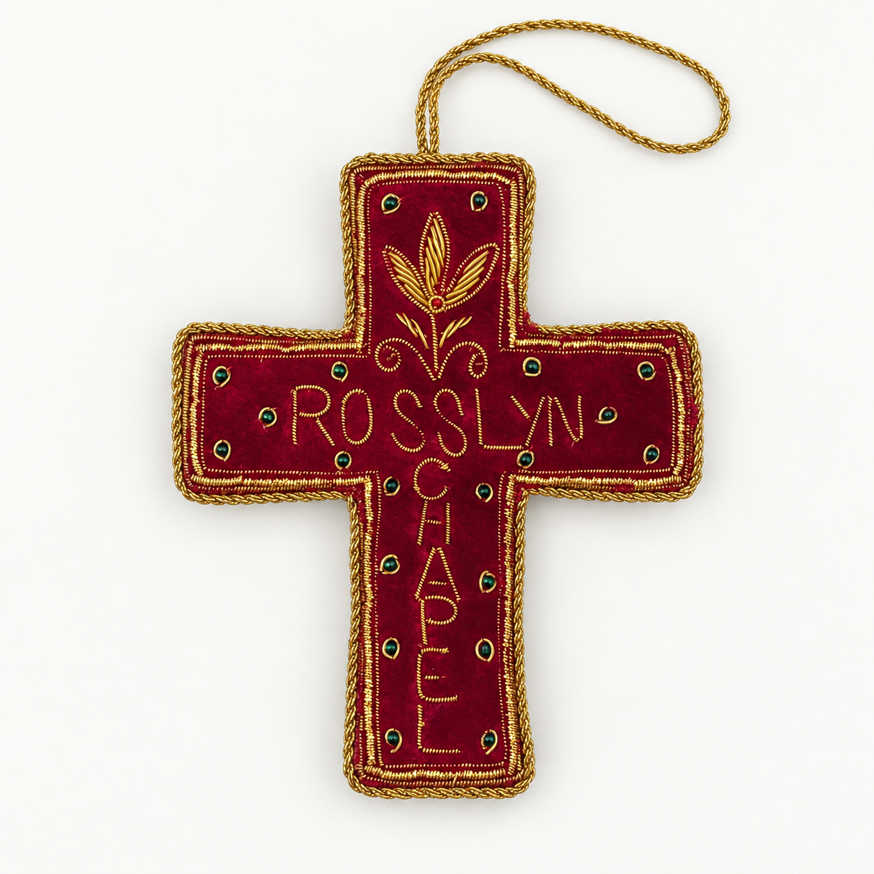Rosslyn Chapel Red Cross Decoration