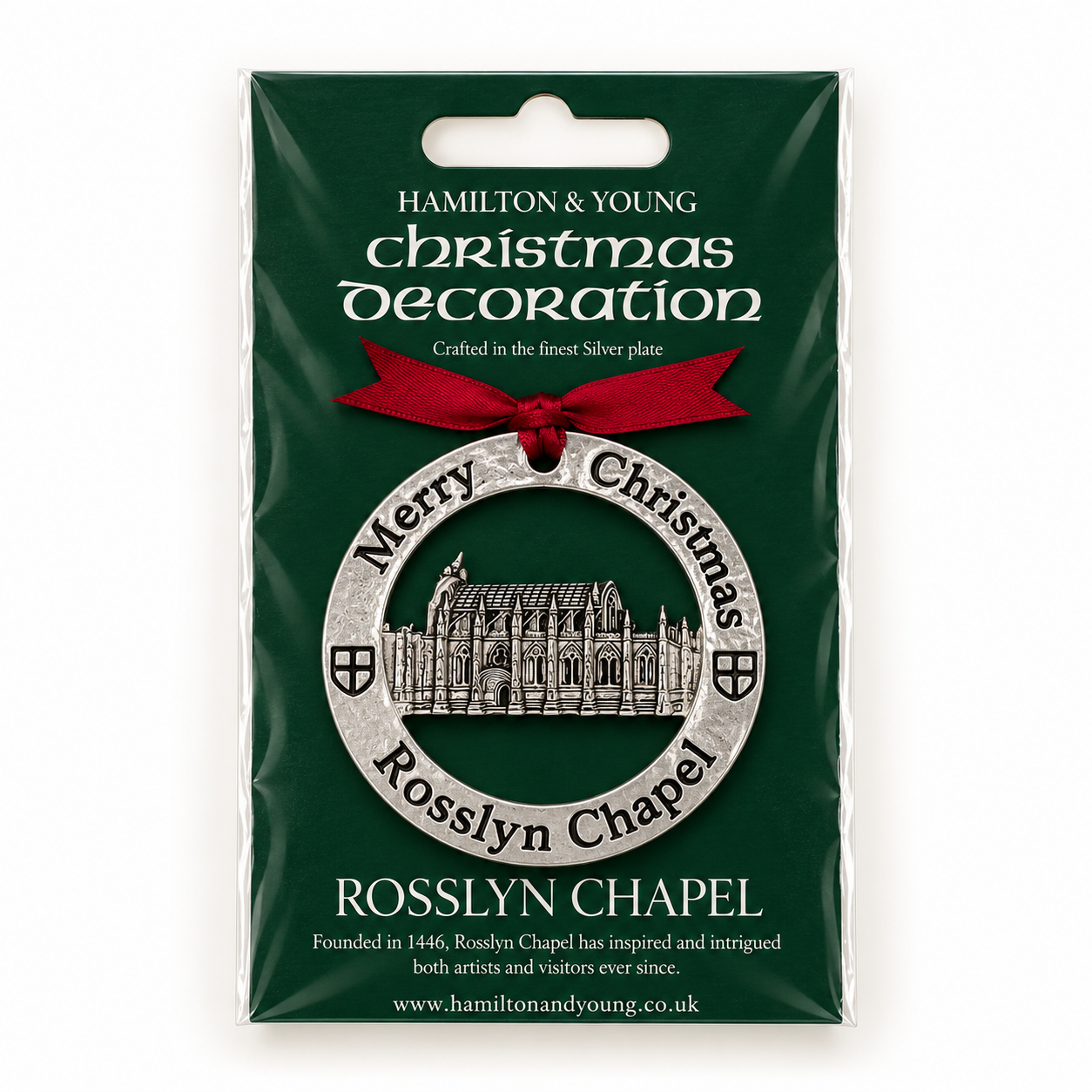 Silver Plated Rosslyn Chapel Decoration